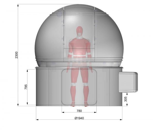 2-Metre ScopeDome Observatory Dome - Image 3